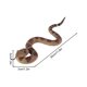 thumbnail image 2 of Serpiente de Goma Súper Realista Que Ahuyenta a Las Aves. Serpiente Falsa Realista de Tpr, Adecuada para Cobras de Jardín, Serpientes de Cascabel, Serpientes Venenosas, Etc., 2 of 5