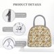 thumbnail image 4 of Balery Indian Paisley Bolsa de Almuerzo para Mujeres, Caja de Almuerzo, Bolsa de Almuerzo Pequeña Impermeable, Tote de Almuerzo Reutilizable con Gran Capacidad, 4 of 6