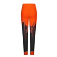 thumbnail image 4 of VBTAPA Novelty Holiday Tights for Women 2025 Halloween Printed Leggings High Waisted Stretch Yoga Running Pants Buttery Soft Casual Milk Silk Legging On Sale Orange S, 4 of 5