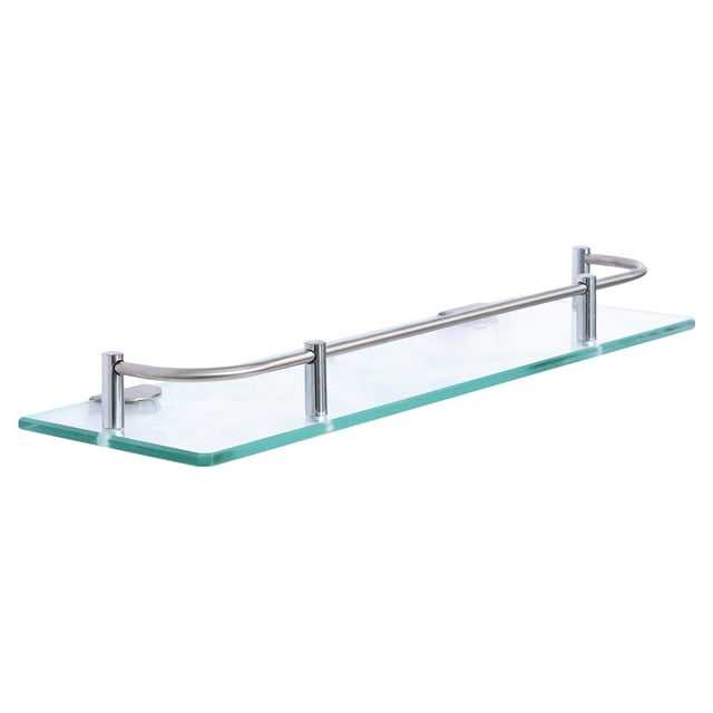 Estante De Almacenamiento Estructura Estable De Acero Inoxidable Prácticos Estantes De Baño Instalación Práctica Montado En La Pared Soportes De Estilo Simple Eigraketly HA025150-02