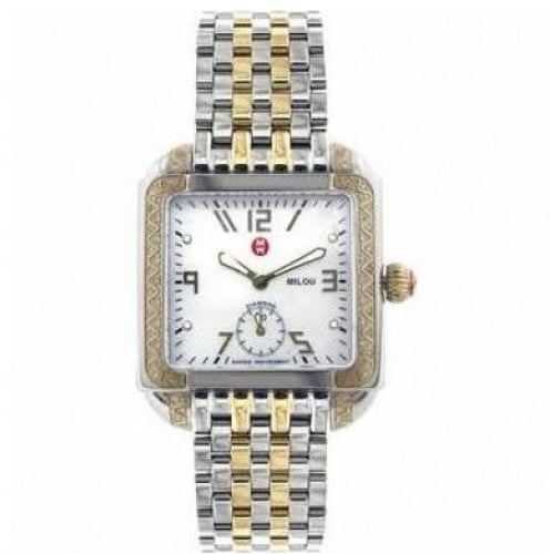 michele milou diamond watch