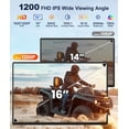 thumbnail image 2 of Monitor portátil Wixzet de 16" 1200P FHD con doble pantalla, 2 of 7