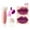 A, variant on Lip Stain Transfer-Proof, Multi-Use Blush Eyeshadow, Shine-to-Matte Finish Lightweight Long-Lasting, Customizable Hanging Cap Portable Makeup Accessory