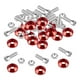 thumbnail image 1 of Kit de Tornillos de Guardabarros Cola Tornillo de la Arandela de Vestir Rojo, 1 of 8