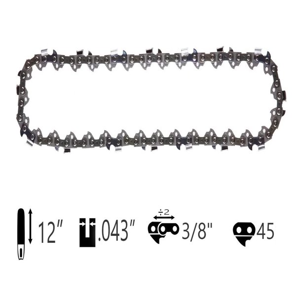12" Chainsaw Chain Replacement for DEWALT Model DCCS620 20V Cordless