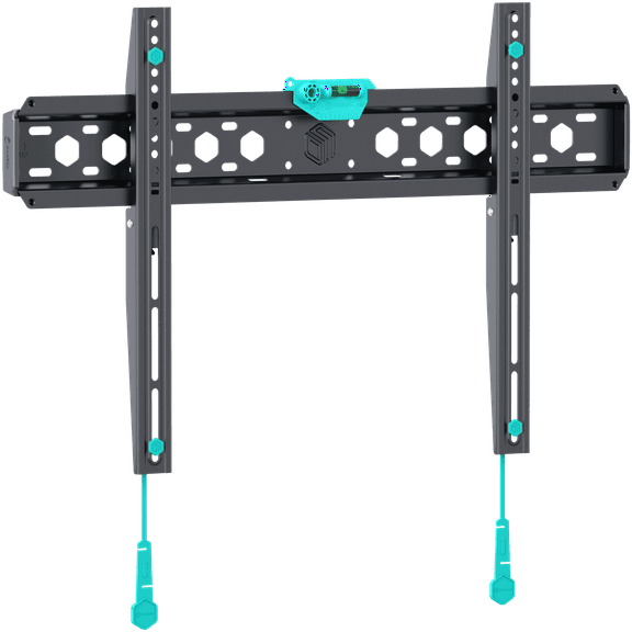 ONKRON Ultra Slim TV Wall Mount - Fixed TV Wall Mount for Most 43-85 inch Flat/Curved TVs up to 150 lbs, Low Profile TV Mount, Wall Mount TV Bracket, Max 600x400mm VESA Wall Mount, Black