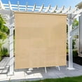 thumbnail image 4 of Jane Stone 7'X8' Sesame Outdoor Roller Shade, Exterior Cordless Patio Roll up Shades for Outside Pergola Porch, Patio, 4 of 7