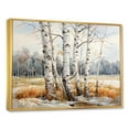 thumbnail image 2 of Designart "Neutral Toned Birch Grace III" Tree Birch Floater Framed Wall Decor, 2 of 5