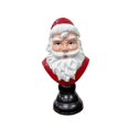 thumbnail image 3 of Estatua de cabeza de Papá Noel, decoración navideña, artículo de colección, estantería 27 cm, 3 of 7