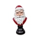 thumbnail image 3 of Estatua de cabeza de Papá Noel, decoración navideña, artículo de colección, estantería 27 cm, 3 of 7