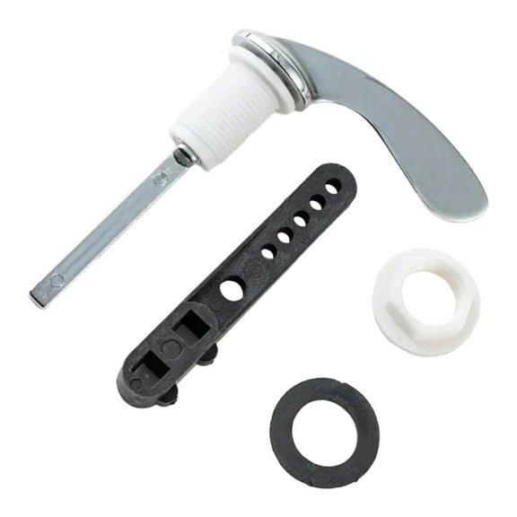 Bathroom Toilet Flush Handle Replacement Toilet Flush Levers Handle Side Mount Zincs Alloy Toilet Trip Levers Easy to Us