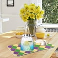 thumbnail image 6 of GZHJMY Stylish Mardi Gras Carnival Fleur De Lis Pattern Absorbent Dish Drying Mat Microfiber Kitchen Countertop Table Protector Multi-Purpose Counter Rack Sink Drainer Pad (16 x 18 Inches), 6 of 6