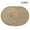 Brown, variant on Round Braided Placemats Set of 6 Table Mats for Dining Tables Woven Washable Non-Slip Place mats 15 Inch, Yellow