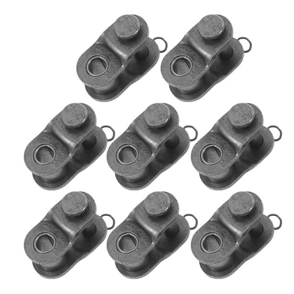 YOSADIER Stainless Steel Motorcycle Roller Chain Repair Kit with Connectors for Heavy Duty Maintenance