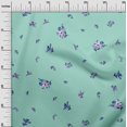 thumbnail image 2 of oneOone Polyester Lycra Fabric Leaves & Flower Floral Print Fabric BTY 56 Inch Wide, 2 of 4