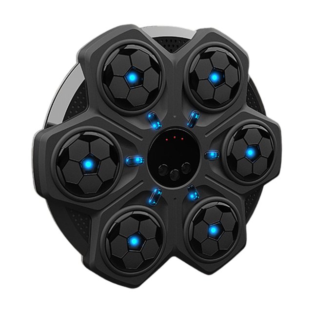 Máquina Boxeo Musical Con 6 Objetivos Compatible Dientes para en Casa Color Azul