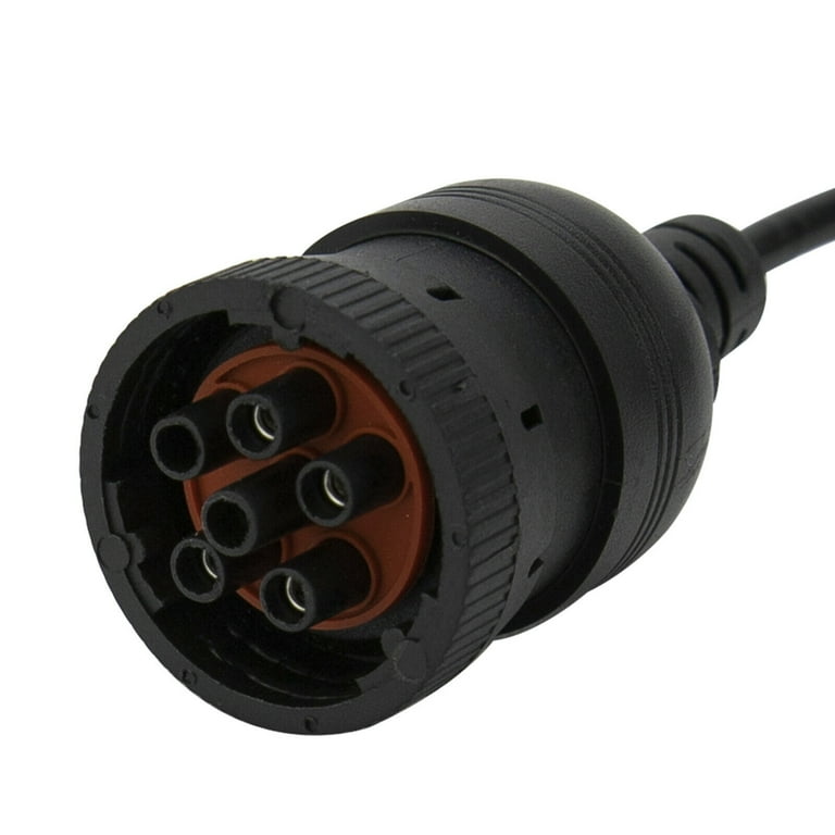 OBD2 Truck Cable OBDII 16Pin Female To 6pin J1708 9pin J1939 Splitter Y Diagnost - Foto 11