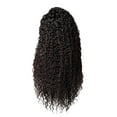 thumbnail image 2 of Guoxxzi Front Lace Wig Female Chemical Fiber Long Curly Hair Wig Set 24Inch, 2 of 9