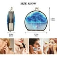 thumbnail image 2 of Portable Makeup Mirror Travel Mirror Compact Folding Mirrors Small for Women Beauty Accessories Glowing Blue Clouds, 2 of 7