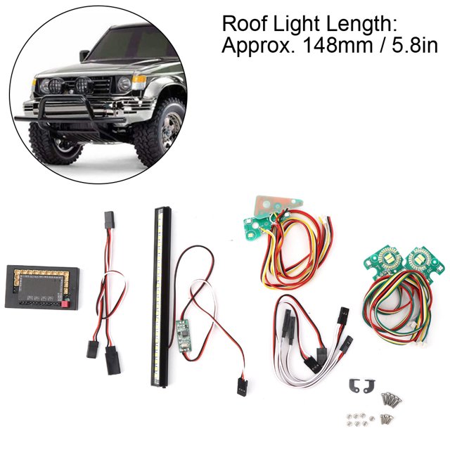 RC Car Light Group Arranque Rápido Liberación Rápida RC Car Light Outdoor Sport Rc Boat Model ANGGREK RC Car Light