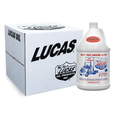 Lucas Oil Heavy Duty Oil Stabilizer - Universal Fit, Full Synthetic - 4 Pack, 1 Gallon