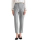 thumbnail image 1 of INSPIRE CHIC Pantalones Largos de Oficina Casual de Cintura Alta para Mujeres con Bolsillos XS Gris Claro, 1 of 6