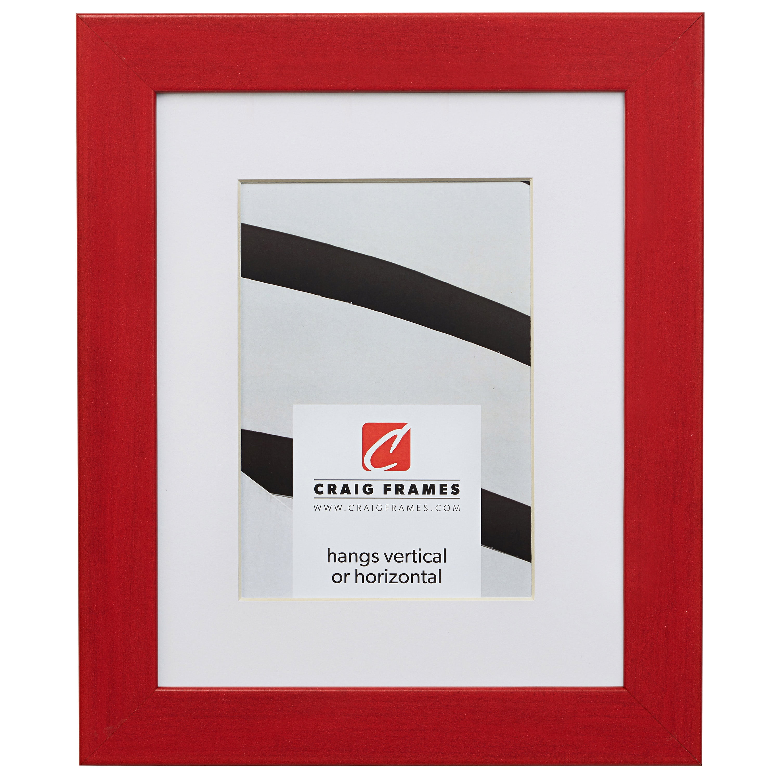 Craig Frames Colori 16x22 Inch Red Picture Frame Matted For A 12x18 craig-frames-colori-16x22-inch-red-picture-frame-matted-for-a-12x18