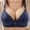 Dark Blue, variant on Nmnitkp Bras for Women No Underwire Wireless Comfort Lift Push Up Bralettes for Women with Support and Bra Extender Bra & Soft and Skin Friendly Lace Bras