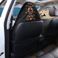 thumbnail image 5 of FUIALDOLG 1 Pack Car Seat Towel Cover Terry Cloth Seat Cover Easy Install, Compatible with Van Truck SUV Seat, Waterproof Dragonfly Floral Car Seat Cover, 5 of 7