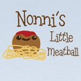 thumbnail image 2 of CafePress - Nonni's Little Meatball Long Sleeve T Shirt - Long Sleeve Infant T-Shirt, 2 of 2