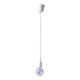 thumbnail image 5 of Portalámparas, casquillo de bombilla, portalámparas E27, lámparas de alambre colgantes, luz colgante blanca DIY con portalámparas de alambre, 5 of 5