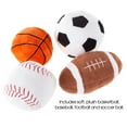My First Sports Bag Playset Plush Soccer, Baseball, Basketball
