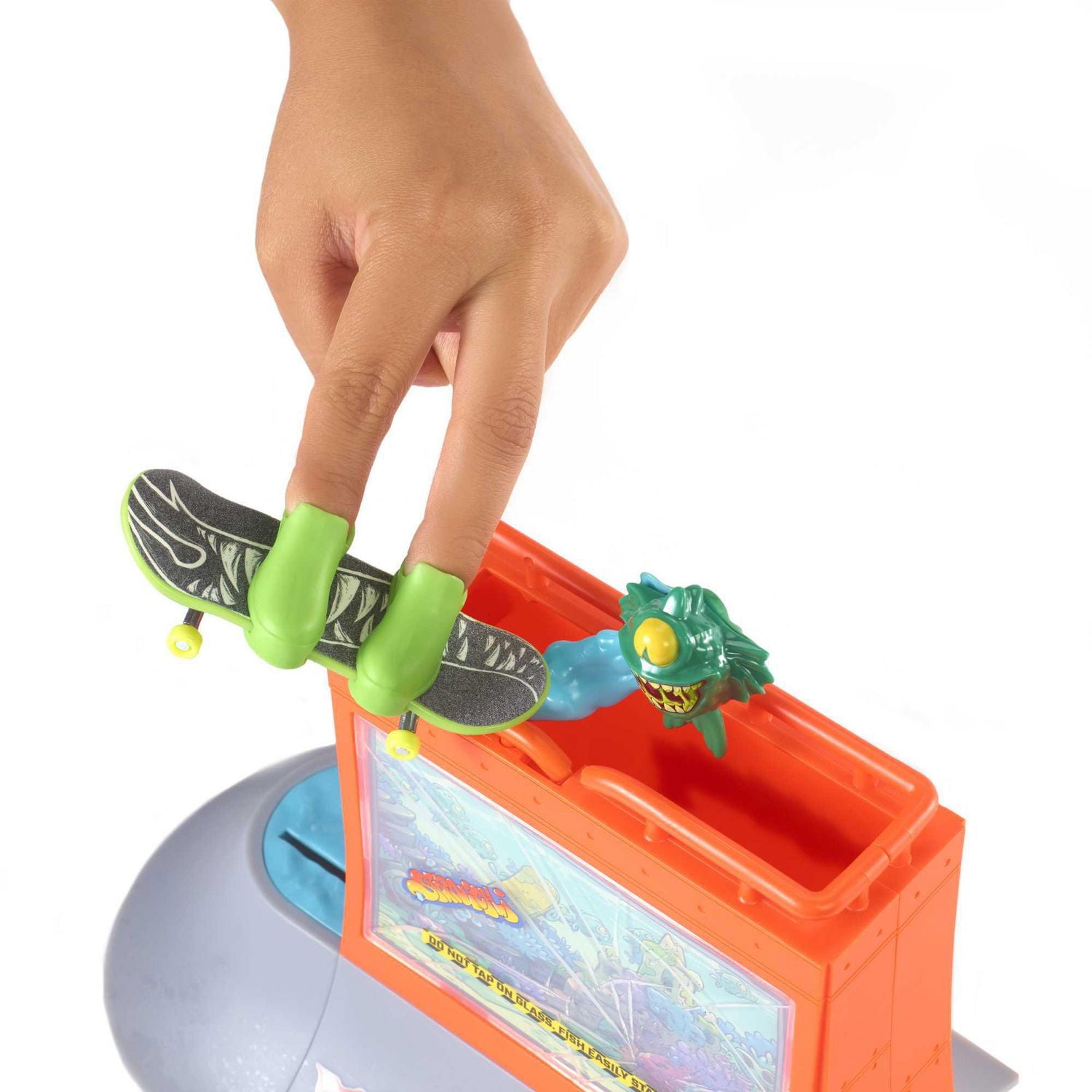 Hot Wheels Skate Coffret de jeu Planchodrome Aquarium