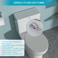 thumbnail image 5 of Ceramic One Piece Toilet,Single Flush with Soft Clsoing Seat, 5 of 8