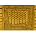 thumbnail image 1 of Ahgly Company Indoor Rectangle Southwestern Yellow Country Area Rugs, 2' x 4', 1 of 4