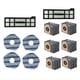 thumbnail image 3 of 12 Piezas para X10 Pro Omni Robot Aspiradoras Piezas de Repuesto Bolsa para el Polvo Paño de Fregona Lavable Filtro HEPA, 3 of 5