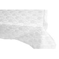 thumbnail image 3 of Sheer Lace Tablecloth Overlay Wedding and Party Decoration White, 3 of 3