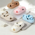 thumbnail image 6 of JIAYUE Unisex Kids Clogs Sandals Closed Toe Trendy Solid Color -On Summer Cozy Flat Breathable Water Shoes For Beach Pool Outdoor Activities, 6 of 6