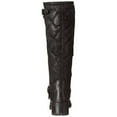 thumbnail image 2 of Bronx Faye Ray Black Fashion Womens Casual Knee Rounded Toe Knee High Boots (Black, 7), 2 of 3