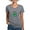 Gray, variant on - Magic Green Mana Symbol T Shirt - Women's V-Neck Dark T-Shirt