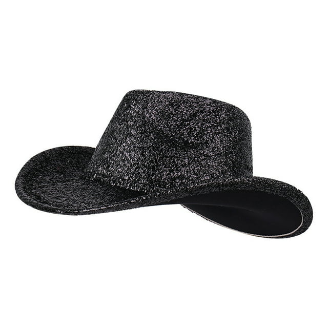 yingyy Chapeau de Cowboy Léger Chapeau de Cowboy Léger Couvre-Chef Polyvalent Barres de Couvre-Chef Noir