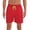 Red, variant on Abcnature Men's Athletic Shorts, Sports Gym Running Short Pants, Men Solid Breathable Lace Waterproof Quarter Beach Shorts, Sports Casual, Cargo Casual Hiking Shorts Green 4XL