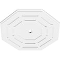thumbnail image 2 of 34"OD x 2"ID x 13 1/2"C x 1"P Westin Architectural Grade PVC Contemporary Ceiling Medallion, 2 of 11