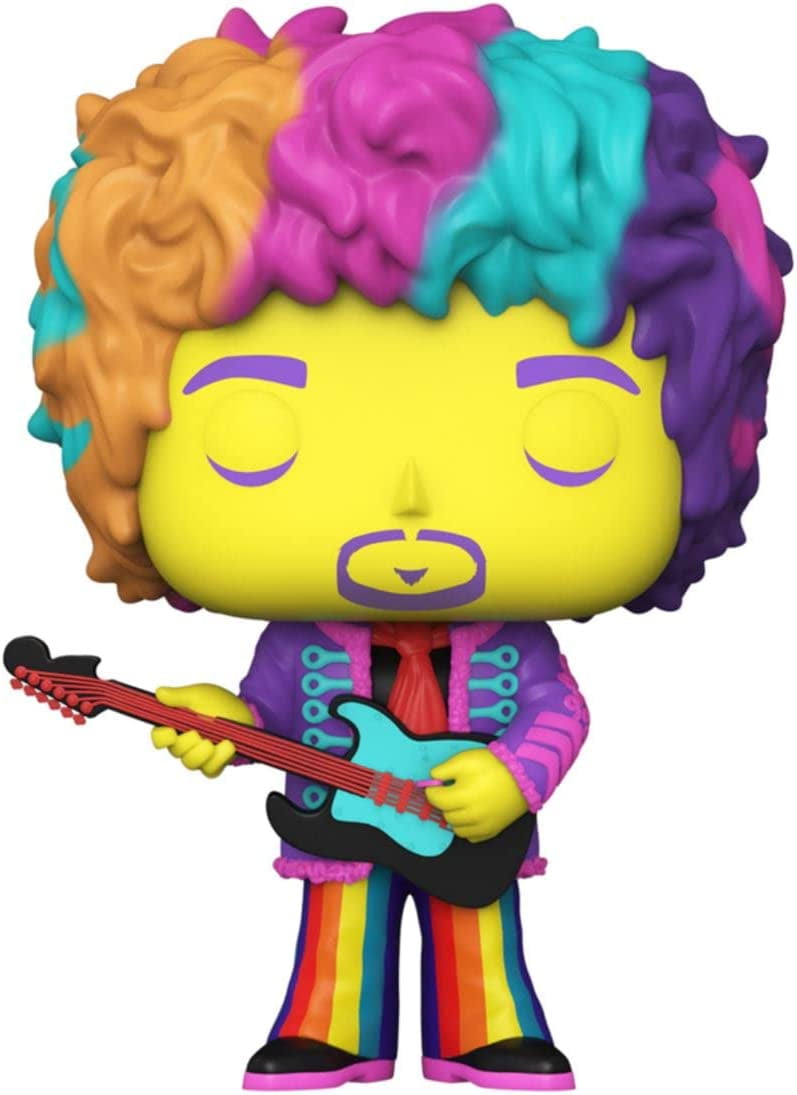 Funko POP! Rocks Jimi Hendrix #239 [Black Light] Exclusive