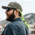 thumbnail image 4 of Chums Glassfloat Classic, Floating Eyewear Retainer, Woven Polyester, Yellow, 4 of 5