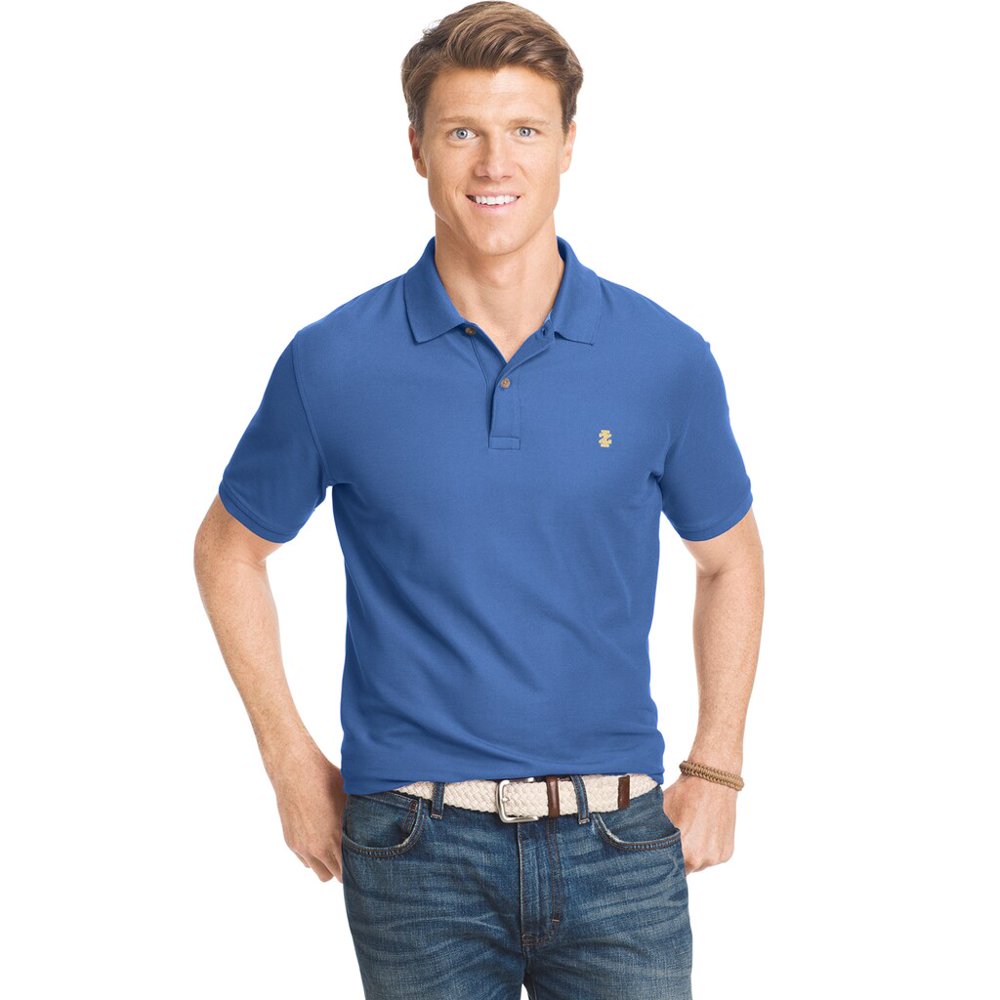 IZOD Big & Tall IZOD Advantage ClassicFit Performance Polo Blue