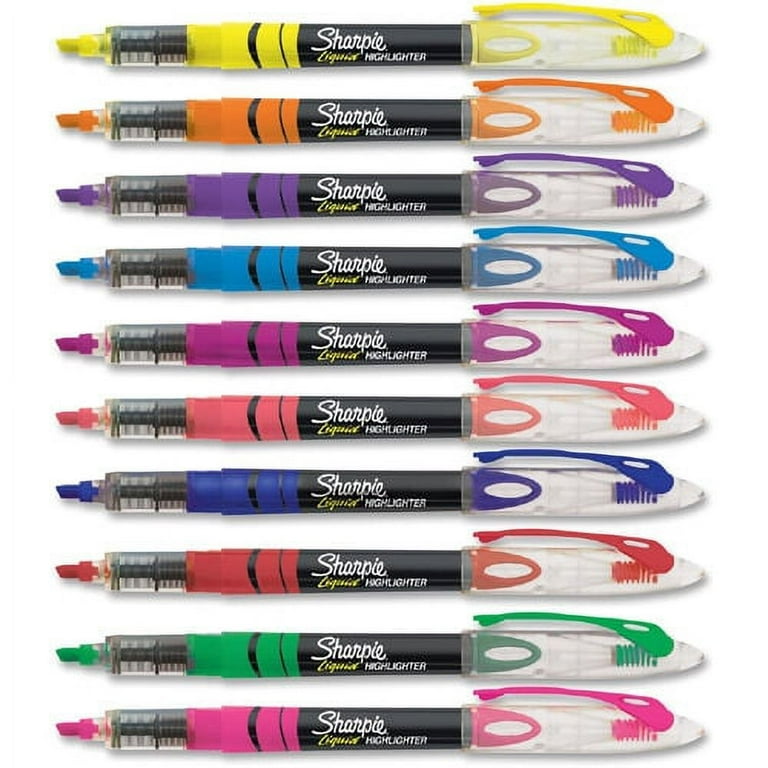 1 PCS 18 Colors Highlighter Marker Pen Water-based Pigment Single