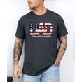 thumbnail image 2 of Patriotic Flag Dad Shirt for Men Funny Man Myth Legend T-Shirt for Dad Dark Gray Heather Shirt Adult X-Large, 2 of 5
