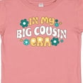 thumbnail image 4 of Inktastic In My Big Cousin Era Retro with Flowers Girls Baby T-Shirt, 4 of 5