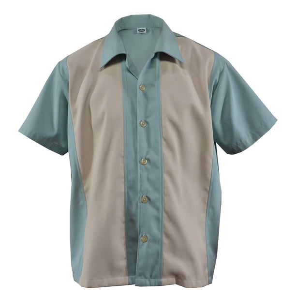 Hawaiian Shirt For Men, Men's Vintage Button Down Bowling Shirts Short Sleeve Summer Beach Shirt4XL